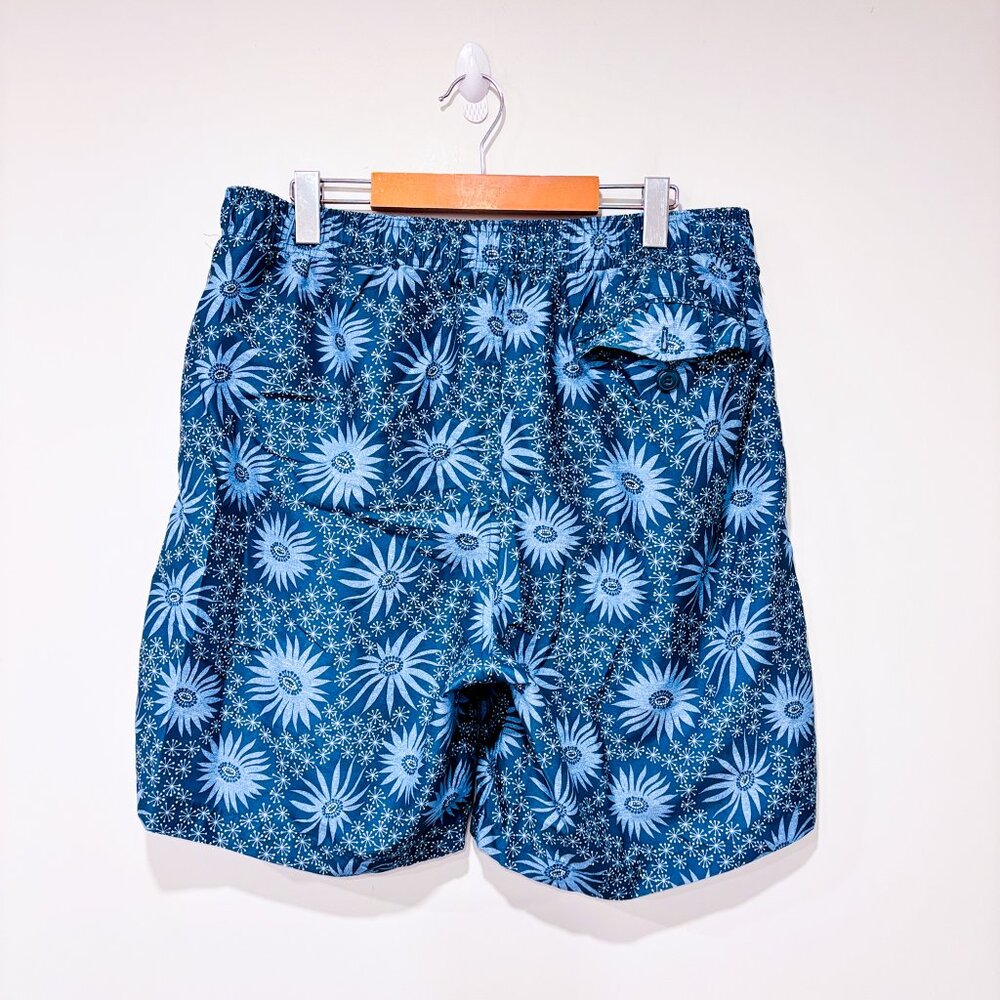 OLD NAVY | Blue floral swim shorts | Large * - Picture 8 of 8